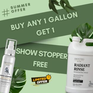 Radiant Rinse Shampoo 5 litre + Free Show Stopper Spray