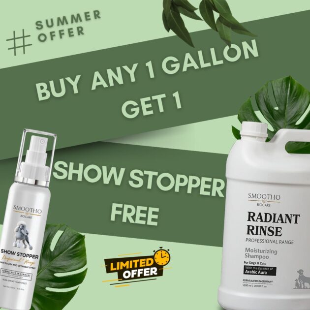 Radiant Rinse Shampoo 5 litre + Free Show Stopper Spray