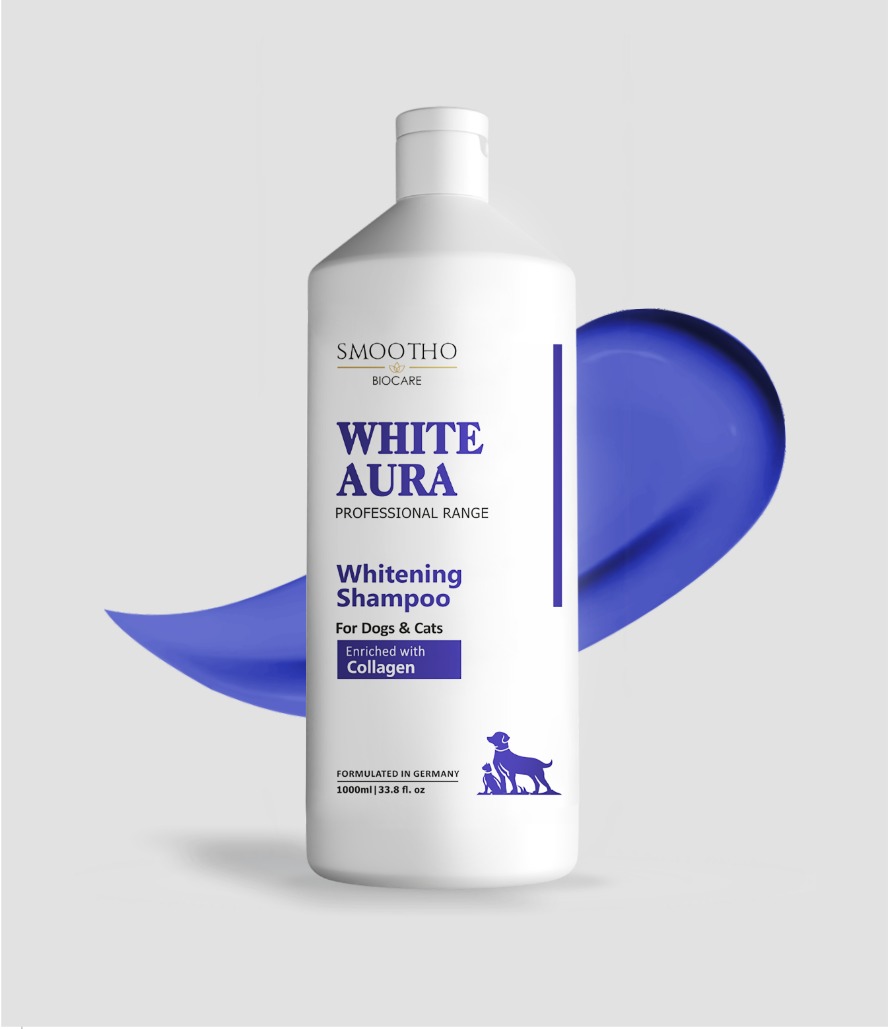 White Aura Whitening & Brightening Shampoo for Dogs & Cats