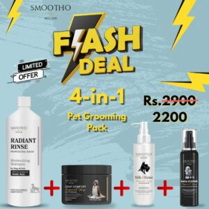 Flash Deal 4-in-1 Pet Grooming Pack