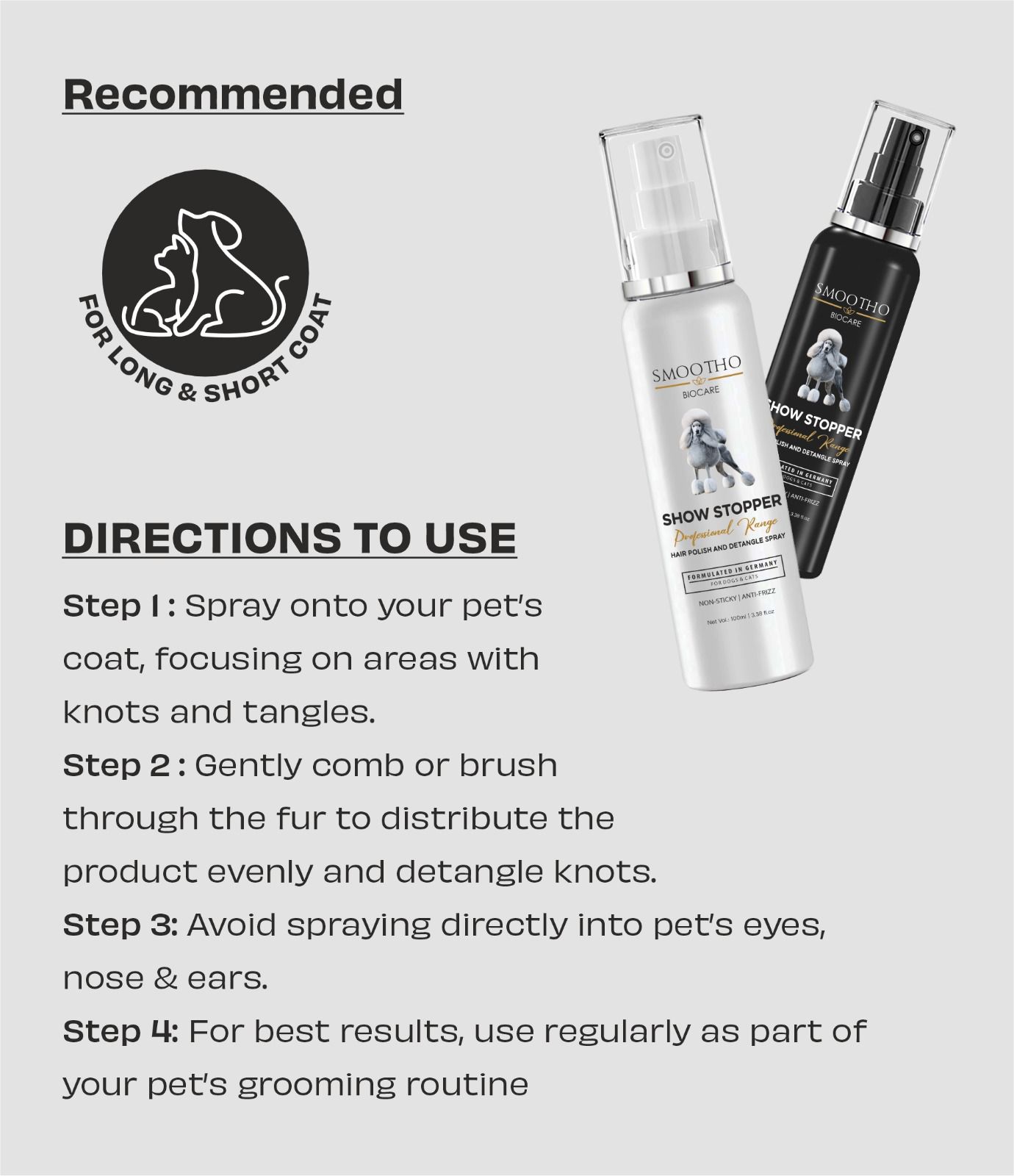 Show Stopper Hair Polish & Detangle Spray - Image 4