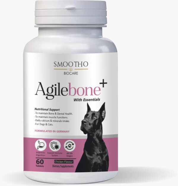 AgileBone+ - Calcium (60 Tablets)