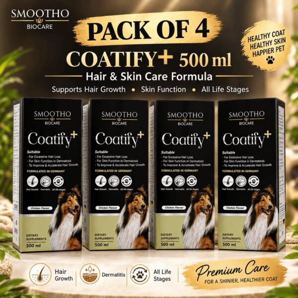 Coatify+ Hair & Skin Care Liquid (PACK OF 4)